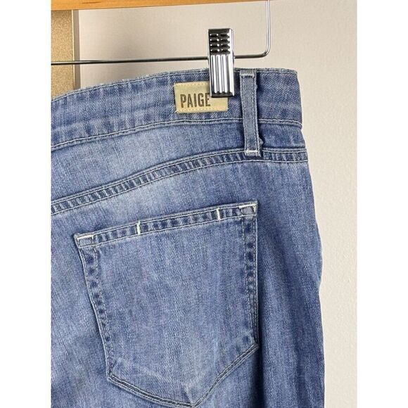 Paige Denim Callie Crop High-Rise Jeans Sz 26 EUC - Picture 5 of 7
